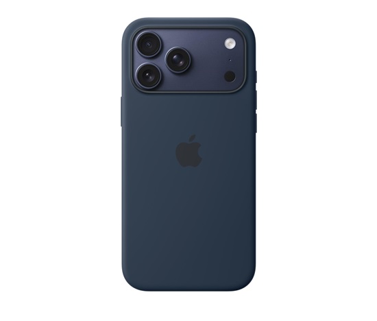 Apple iPhone 17 Pro Max Silicone Case with MagSafe – Midnight