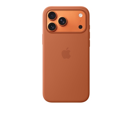 Apple iPhone 17 Pro Max Silicone Case with MagSafe – Terra Cotta