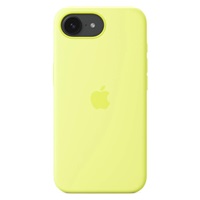 Apple iPhone 16e Silicone Case – Neon Yellow