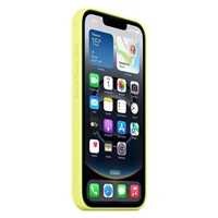 Apple iPhone 16e Silicone Case – Neon Yellow