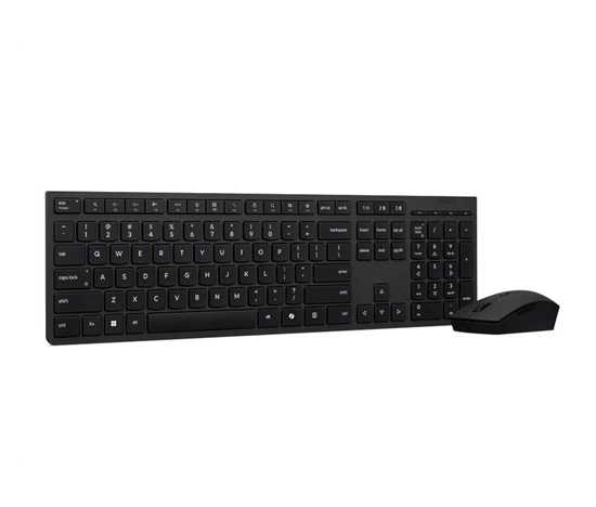 LENOVO klávesnice a myš bezdrátová Professional Wireless Rechargeable Keyboard and Mouse Combo AI - CZ/SK