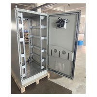 XtendLan 19" venkovní stojanový rozvaděč 42U 800x1000, krytí IP54, nosnost 1600kg, podstavec, ventilace, termostat, šedý
