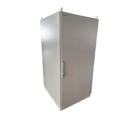 XtendLan 19" venkovní stojanový rozvaděč 32U 800x1000, krytí IP54, nosnost 1600kg, podstavec, ventilace, termostat, šedý