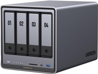 UGREEN NASync DXP4800 Plus (6C/Gold8505/4,4GHz/8GBRAM/4xSATA/2xM.2/1x2,5GbE/1x10GbE/2xUSB2.0/2xUSB3.2/1xUSB-C/HDMI/SD)