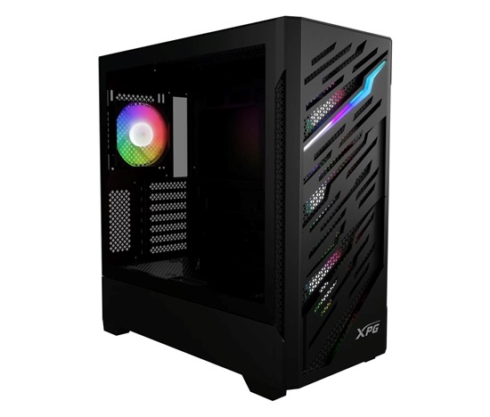 BAZAR - ADATA XPG case STARKER AIR BTF Mid-Tower, bez zdroje, 4x 120mm ARGB, Černá - Poškozený obal (Komplet)