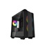 DEEPCOOL Case CC360 ARGB, mATX, Průhledná bočnice, 3x120mm Fan, černá