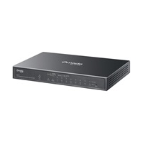 TP-Link OMADA switch ES210GP (9xGbE,1xGbE/SFPcombo,8xPoE+,63W, fanless)