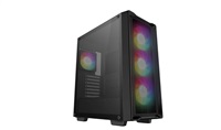 DEEPCOOL Case CC560 MESH V2, ATX, ARGB, Průhledná bočnice, 4x120mm Fan, černá