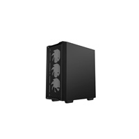 DEEPCOOL Case CC560 MESH V2, ATX, ARGB, Průhledná bočnice, 4x120mm ventilátor, černá
