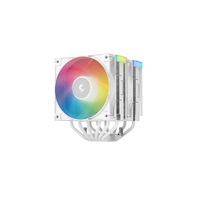 DEEPCOOL CPU Chladič AG620 WH ARGB V2, 2x120mm, LGA1851, AM5, bílá