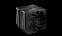 DEEPCOOL CPU Chladič AK620 ZERO DARK, 2x120mm, LGA1851, AM5, černá