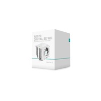 DEEPCOOL CPU Chladič AK620 DIGITAL SE WH, ARGB, 2x120mm, LGA1851, AM5, bílá