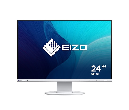 EIZO MT 24" EV2410R-WT FlexScan, IPS, 1920x1200, 350nit, 1300:1, 5ms, DisplayPort, HDMI, DVI-D, D-sub, USB, Repro, Bílý