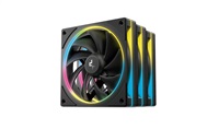 DEEPCOOL Ventilátor FL12 SE 3v1, 3x120mm, ARGB, černá
