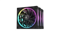 DEEPCOOL Ventilátor FL12 3v1, 3x120mm, ARGB, černá