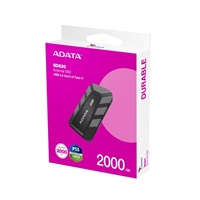ADATA External SSD 2TB SD820, USB 3.2 Gen 2x2, Černá