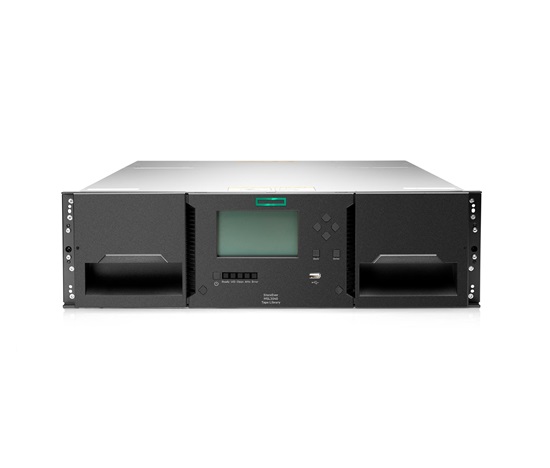 HPE Storage MSL3040 Tape Library 1x MSL LTO-9 Fibre Channel 20x LTO-9 45TB Data Cartridges