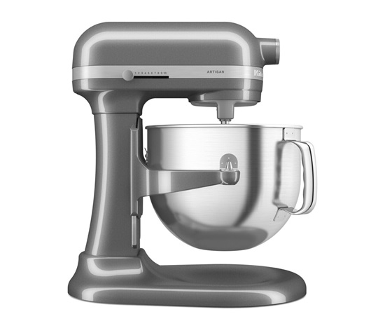 KitchenAid Artisan 5KSM70SHXEMS Kuchyňský robot - 11 rychlostí, planetární systém, celokovová konstrukce, stříbřitě šedá