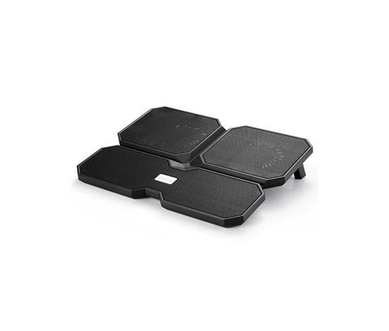 DEEPCOOL Chladící podložka Multi Core X6, pod notebook, černá