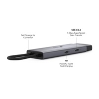 TP-Link UH5020C USB-C hub 5v1 (2x USB3.2Gen1,2xUSB-C3.2Gen1, 1xHDMI, PD 100W)