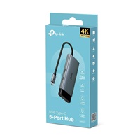 TP-Link UH5020C USB-C hub 5v1 (2x USB3.2Gen1,2xUSB-C3.2Gen1, 1xHDMI, PD 100W)