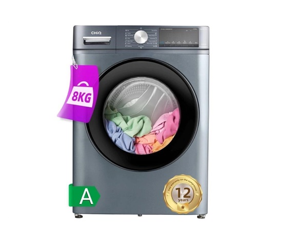 Parní pračka 8 kg CHiQ CFL80-14586IM3XA Steam Space Pro + 12 let záruka na motor