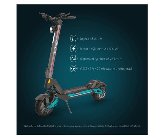 LAMAX eTank SA70 - koloběžka - BAZAR - po oprave