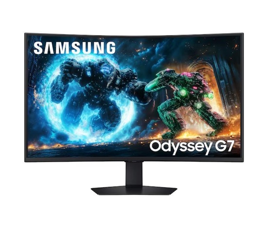 SAMSUNG MT LED LCD Monitor 37" (G75F) - Prohnutý, VA, 4K UHD, 1ms, 165hz, DP, HDMI