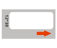 Niimbot štítky RP 12x30mm 195ks White pro D11 a D110