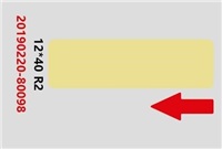 Niimbot štítky RP 12x40mm 155ks BrightYellow pro D11 a D110