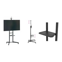 Tv stojan s policemi Fiber Mounts Lutar-2