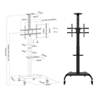 TV stojan Fiber Mounts Charlie