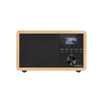 CARNEO P530, rádio DAB+, FM, BT, budík, OLED, wood