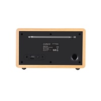 CARNEO P530, rádio DAB+, FM, BT, budík, OLED, wood