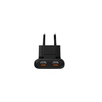 VERBATIM GaN Nabíječka Fold 'n' Go 65W, 2xUSB-C, černá