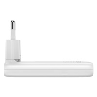 VERBATIM GaN Nabíječka Fold 'n' Go 65W, 2xUSB-C, bílá