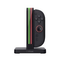 TRUST Nabíjecí stanice GXT 1256, Pro ovladače Nintendo Switch Joy-Con 2 , černá