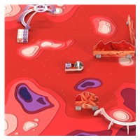 Ozobot podložka Challenge Mat: Mise na Mars