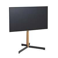 Vogel's TV 40-77'', natáčení ±45°, VESA 600x400 mm, výška středu VESA 780-980 mm, 50 kg, dub + černá ocel