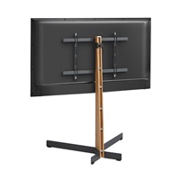 Vogel's TV 40-77'', natáčení ±45°, VESA 600x400 mm, výška středu VESA 780-980 mm, 50 kg, dub + černá ocel