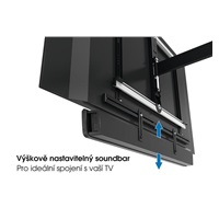 Vogel's Univerzální soundbar držák, uchycení na TV držák, nastavení šířky a výšky