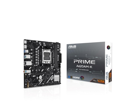 ASUS MB Sc AM5 PRIME A620AM-K, 2xDDR5, 1xDP, 1xHDMI, mATX