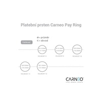 CARNEO PAY RING BRUSHED vel. 9