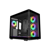 Cooler Master case Elite 600, ATX, Průhledná bočnice, 7x 120mm ARGB Fan, Černá