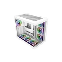 Cooler Master case Elite 600, ATX, Průhledná bočnice, 7x 120mm ARGB Fan, Bílá