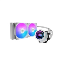 Cooler Master vodní chladič MasterLiquid Core Nex 240, 2x120mm, LGA1851, AM5, bílá