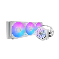 Cooler Master vodní chladič MasterLiquid Atmos II VRM 360, 3x120mm, LGA1851, AM5, bílá