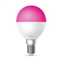 TP-Link Tapo L430P chytrá WiFi stmívatelná LED žárovka (barevná,2500K-6500K,470lm,2,4GHz,E14)