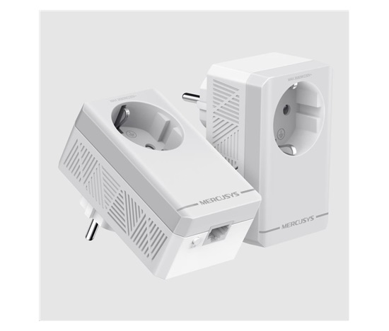 MERCUSYS MP300P KIT průchozí powerline set (AV600, 1x100Mb/sLAN)