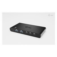 i-tec KVM Docking Station HDMI for 2 hosts, Power Delivery 2x 100W